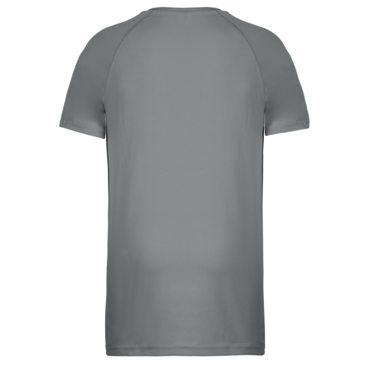 T-shirt sport 100% polyester manches courtes homme