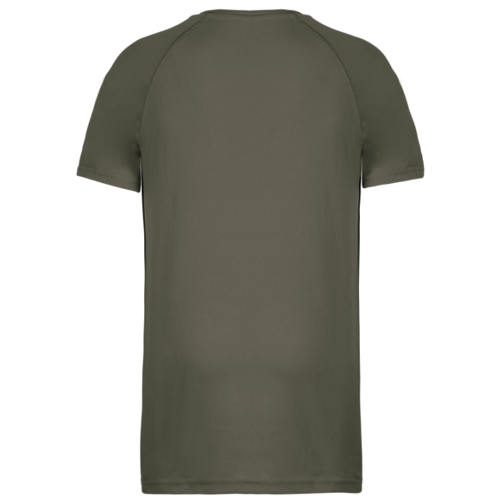 T-shirt sport 100% polyester manches courtes homme