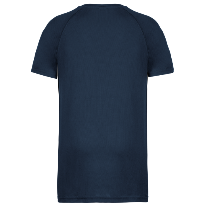 T-shirt sport 100% polyester manches courtes homme