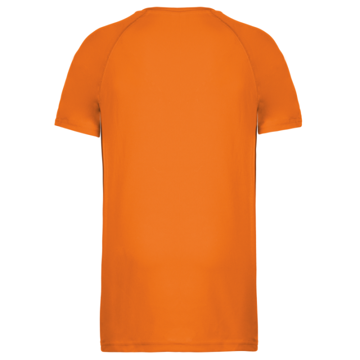T-shirt sport 100% polyester manches courtes homme