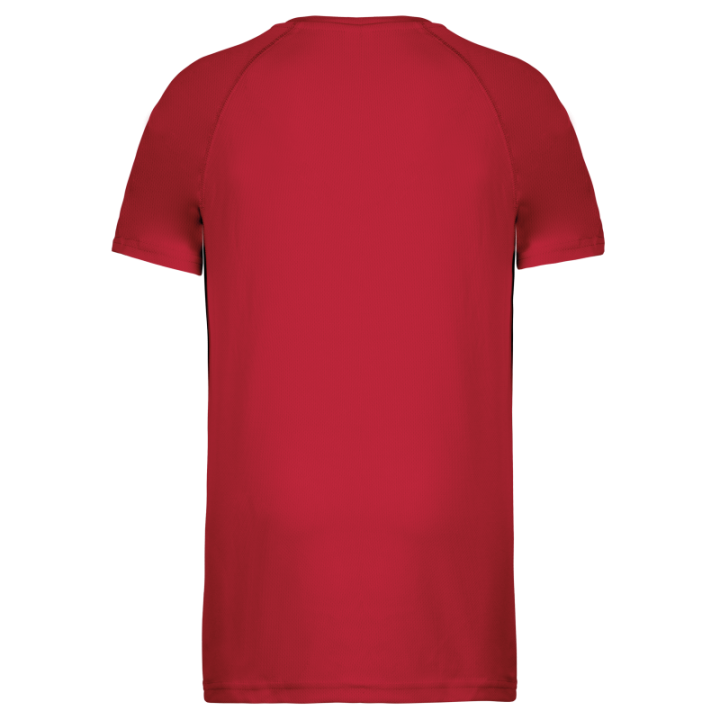 T-shirt sport 100% polyester manches courtes homme