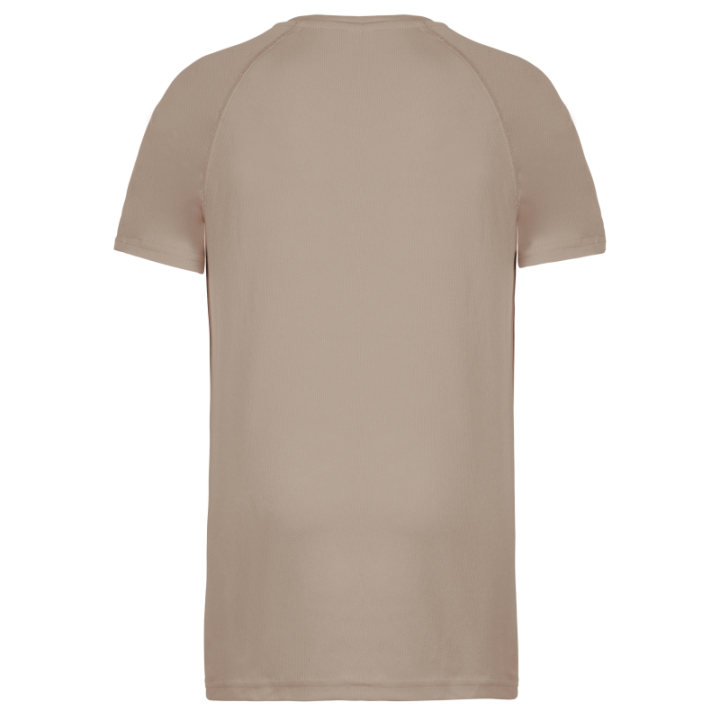 T-shirt sport 100% polyester manches courtes homme