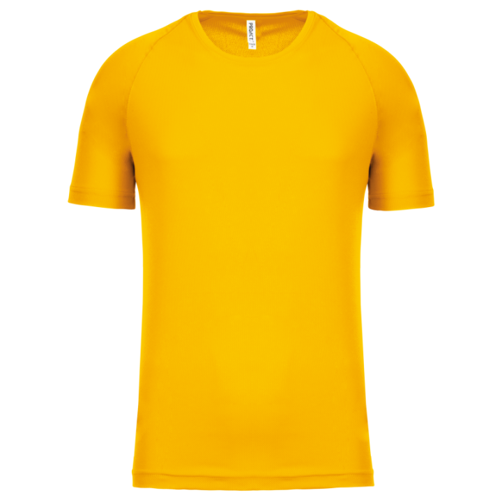 T-shirt sport 100% polyester manches courtes homme