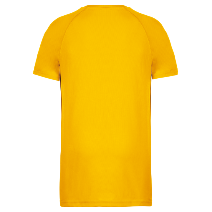 T-shirt sport 100% polyester manches courtes homme