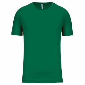 T-shirt de sport manches courtes homme ProAct PA438 – 100 % polyester ~140 g/m²