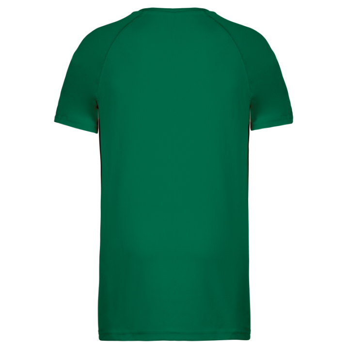 T-shirt sport 100% polyester manches courtes homme