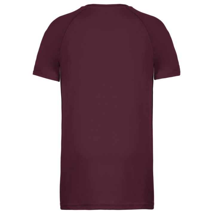 T-shirt sport 100% polyester manches courtes homme