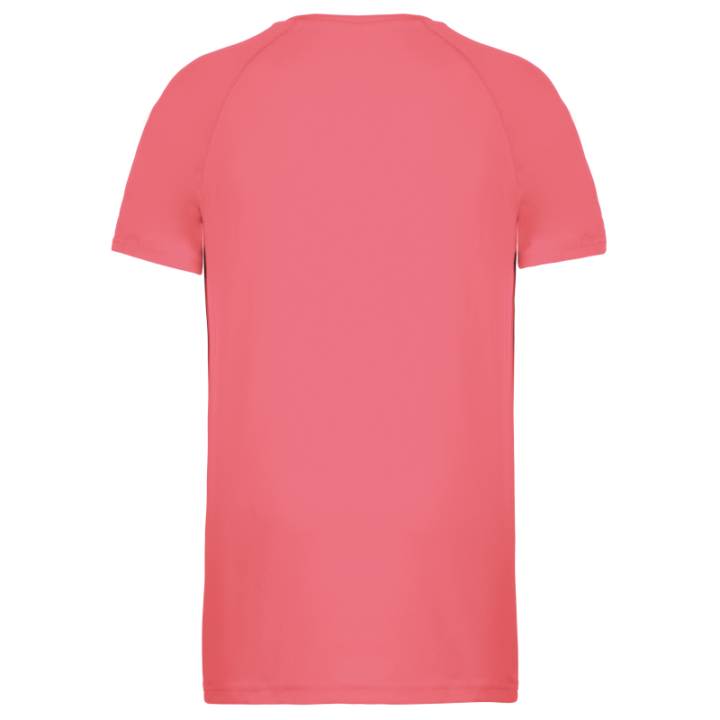 T-shirt sport 100% polyester manches courtes homme