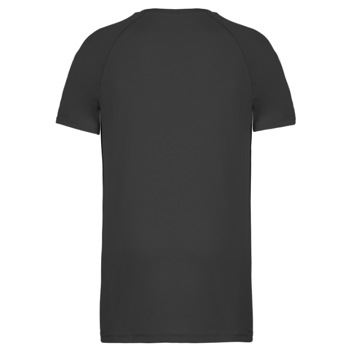 T-shirt sport 100% polyester manches courtes homme