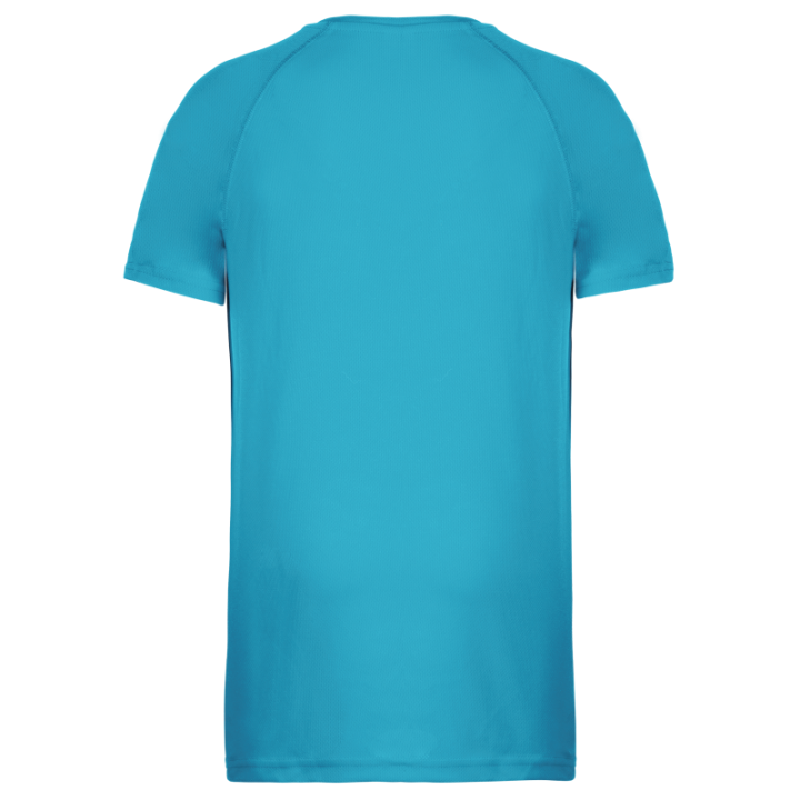T-shirt sport 100% polyester manches courtes homme