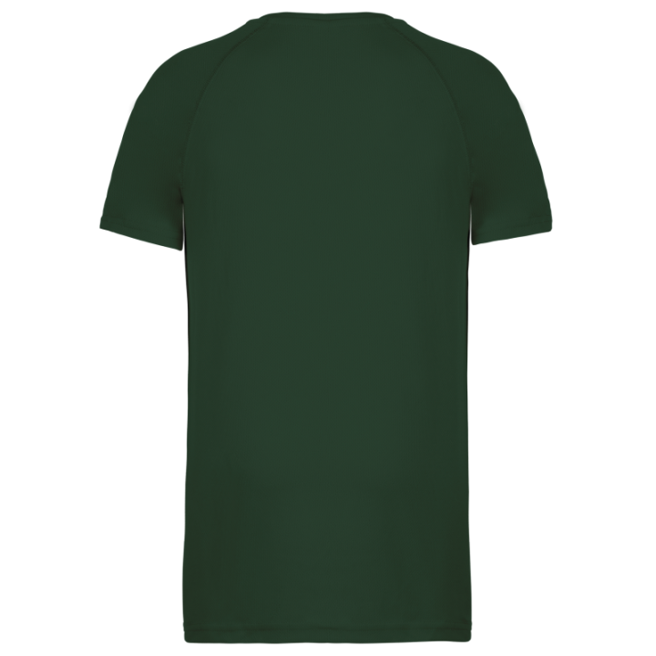 T-shirt sport 100% polyester manches courtes homme