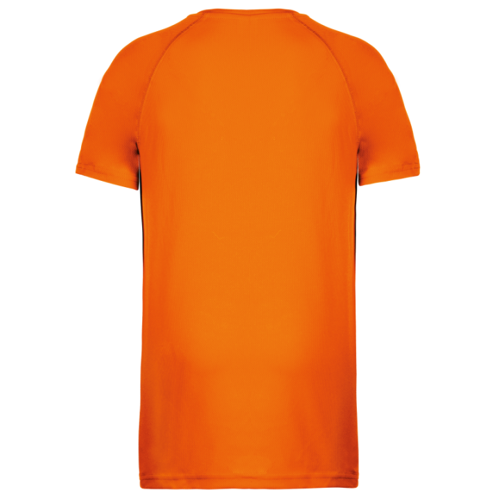 T-shirt sport 100% polyester manches courtes homme