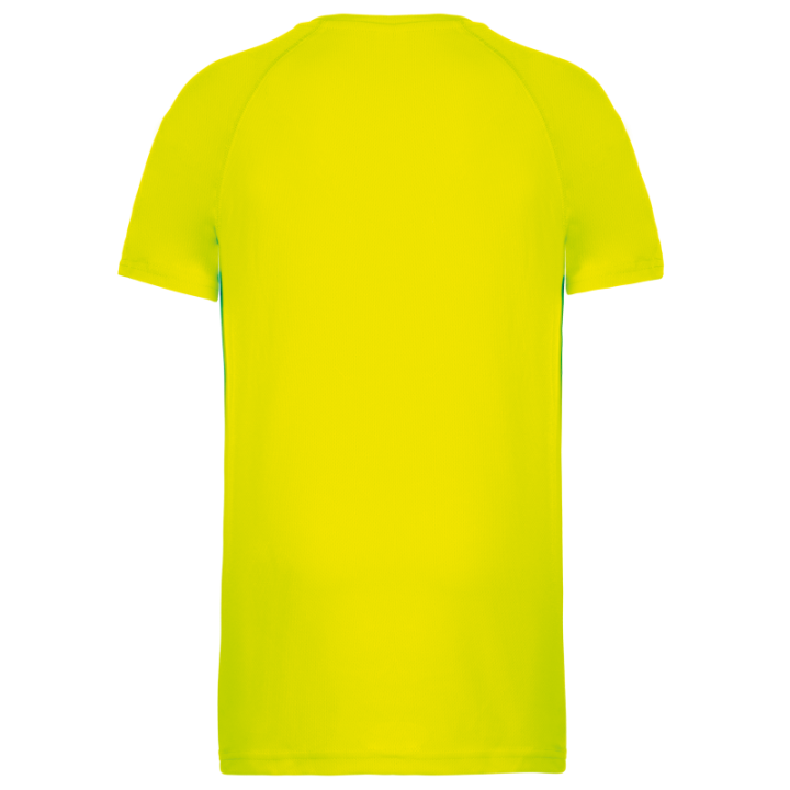 T-shirt sport 100% polyester manches courtes homme