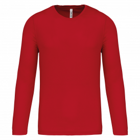T-shirt de sport manches longues homme ProAct PA443 – 100 % polyester ~140 g/m²