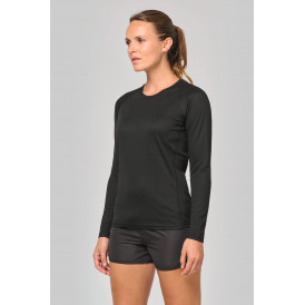 T-shirt sport manches longues femme