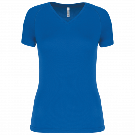 T-shirt de sport manches courtes col v femme PROACT (2)