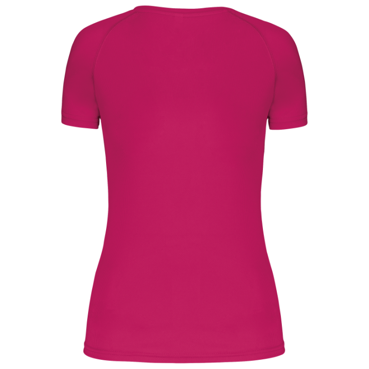 T-shirt de sport manches courtes col v femme PROACT