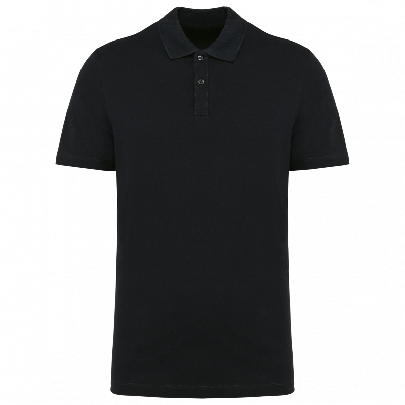 Polo en coton Supima à manches courtes homme