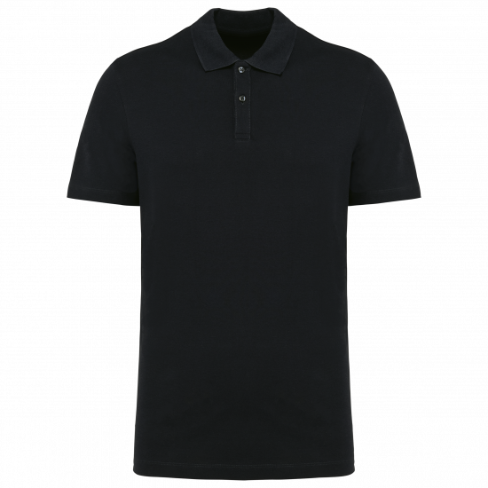 Polo en coton Supima à manches courtes homme