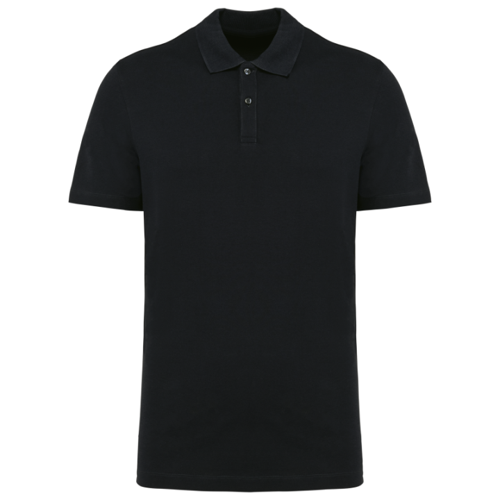 Polo en coton Supima à manches courtes homme