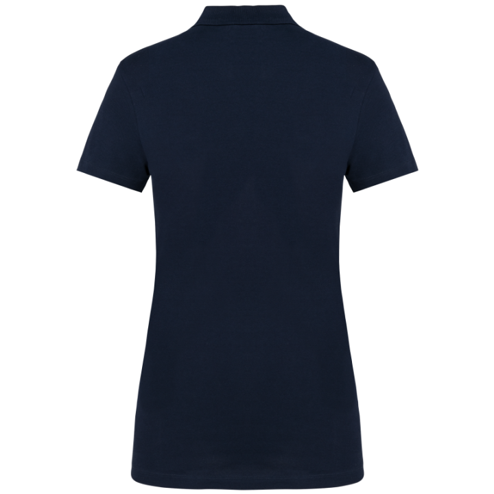 Polo à manches courtes femme en coton Supima qualité supérieure