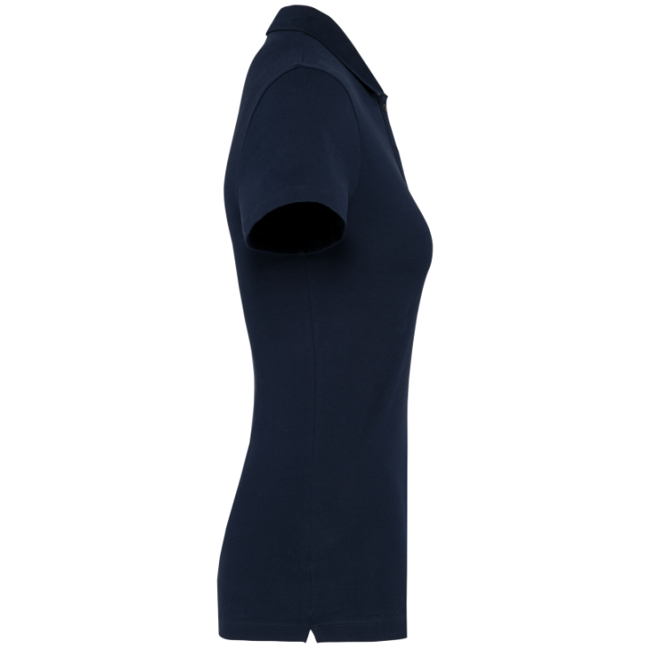 Polo à manches courtes femme en coton Supima qualité supérieure