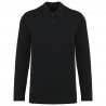 Polo manches longues homme coton Supima