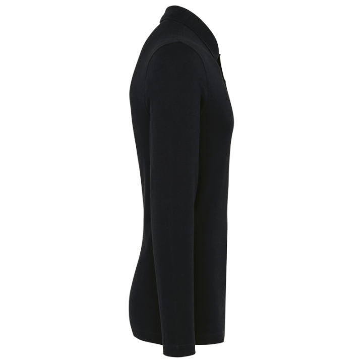 Polo manches longues homme coton Supima