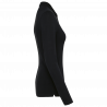 Polo femme manches longues coton Supima de qualité supérieure