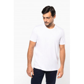 T-shirt homme coton Supima col rond manches courtes