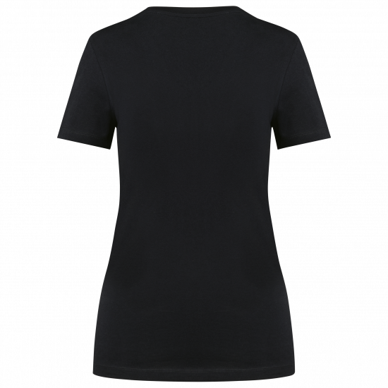 T-shirt femme coton Supima col rond manches courtes