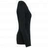 T-shirt à col rond en coton Supima manches longues femme