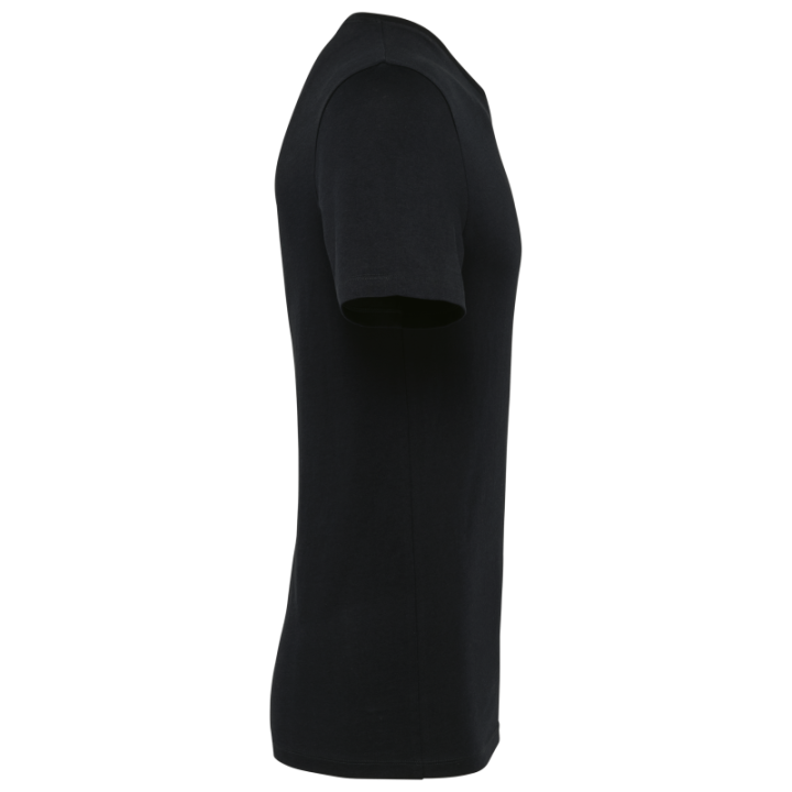 T-shirt homme coton Supima col V manches courtes