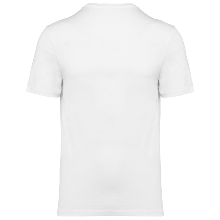 T-shirt homme coton Supima col V manches courtes