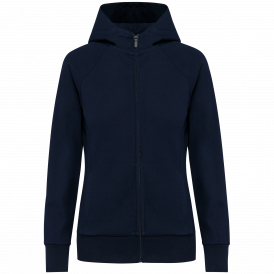 Veste zippée à capuche femme