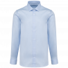 Chemise popeline manches longues homme