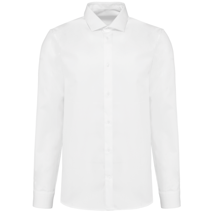 Chemise de service oxford manches longues homme