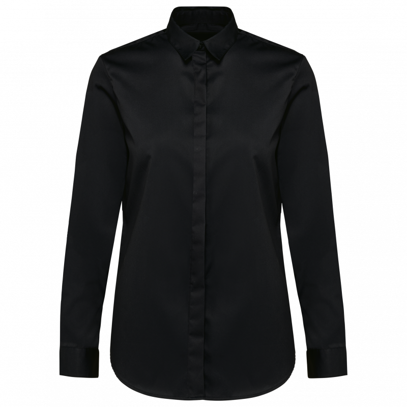 Chemise twill manches longues femme Chemise twill manches longues femme