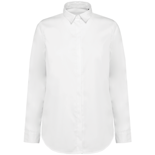Chemise twill manches longues femme