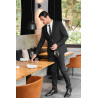 Veste de costume moderne coupe ajustée homme