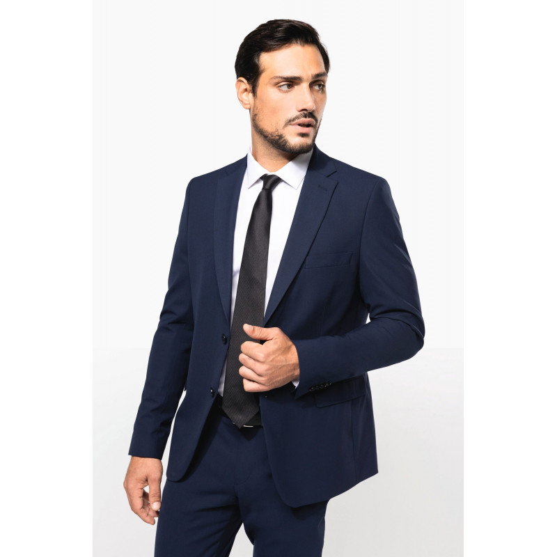 Veste de costume moderne coupe ajustée homme