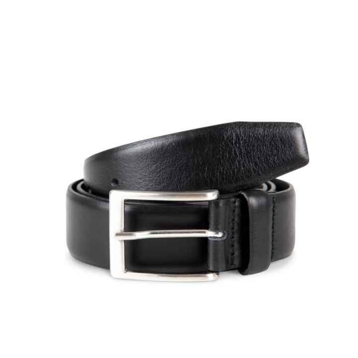 Ceinture cuir de vache pleine fleur