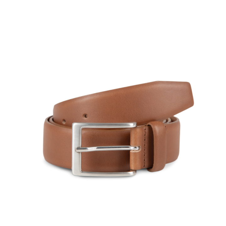 Ceinture cuir de vache pleine fleur