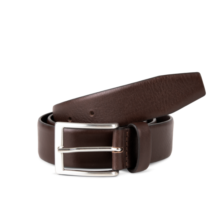 Ceinture cuir de vache pleine fleur