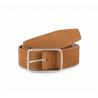 Ceinture cuir velours homme