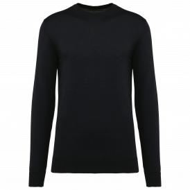 Pull homme en coton Supima, col rond, tissu doux et robuste (2)