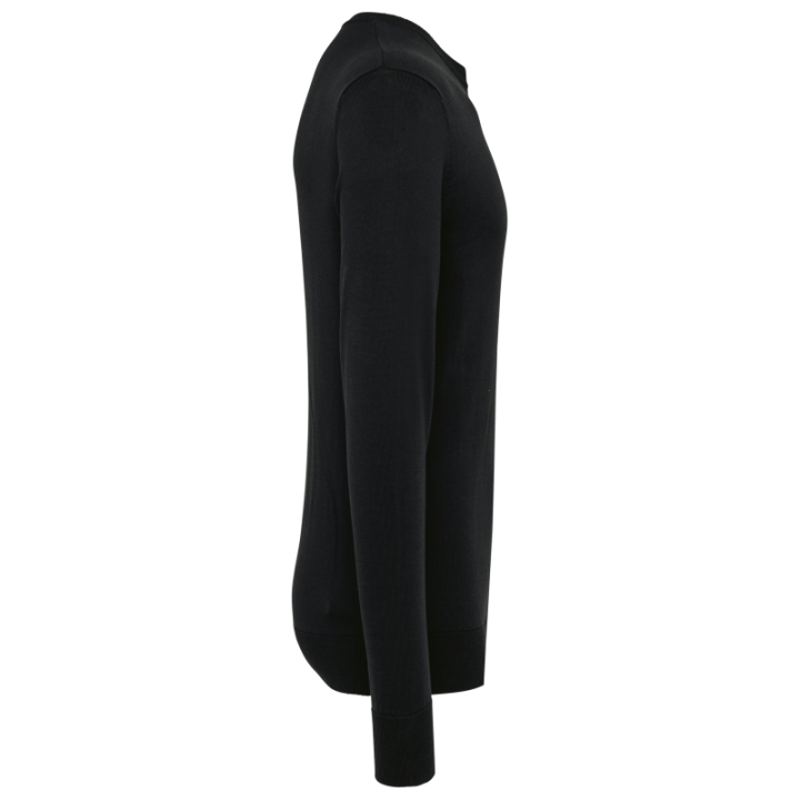 Pull homme en coton Supima, col rond, tissu doux et robuste