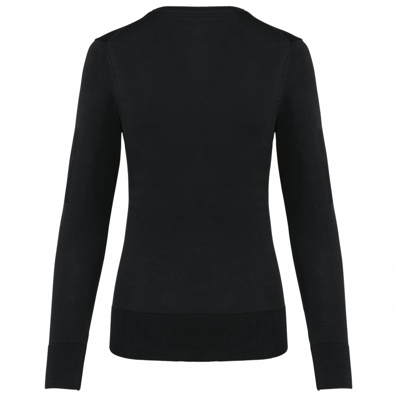 Pull femme en coton Supima, col rond, coupe élégante Pull femme en coton Supima, col rond, coupe élégante
