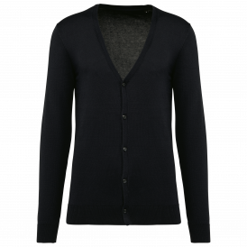 Cardigan homme en coton Supima, coupe droite chic et épuré (2)