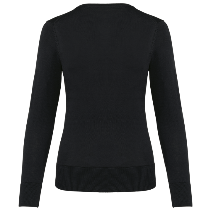 Cardigan femme en coton Supima, coupe droite, style chic